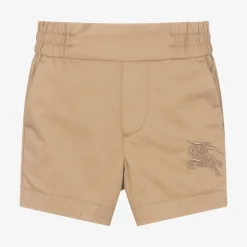 Baby Boys Archive Beige Cotton EKD Shorts