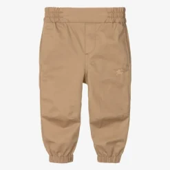 Baby Boys Beige Cotton EKD Trousers