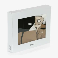 Baby Boys Beige Cotton Tracksuit Set