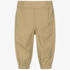 Baby Boys Beige Twill Trousers
