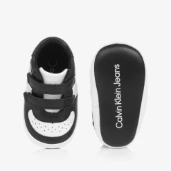 Baby Boys Black & White Pre-Walkers