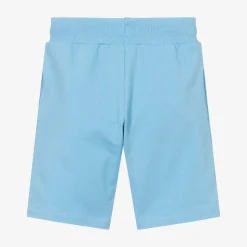 Baby Boys Blue Cotton Jersey Shorts