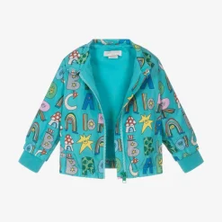 Baby Boys Blue Magical Letters Jacket