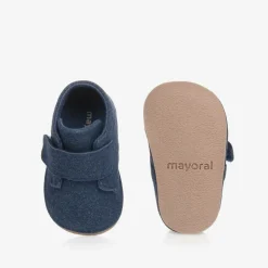 Baby Boys Blue Pre-Walker Shoes
