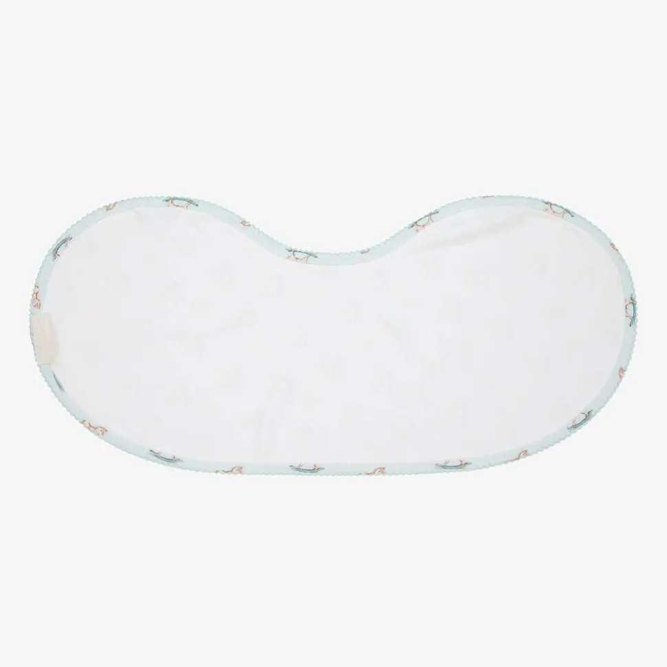 Baby Boys Blue Rocking Horse Burp Cloth (59cm)
