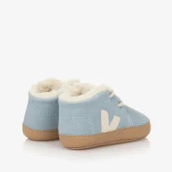 Baby Boys Blue Suede Pre-Walker Shoes