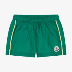 Baby Boys Green Swim Shorts