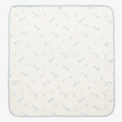 Baby Boys Ivory Starry Sky Cotton Blanket (73cm)