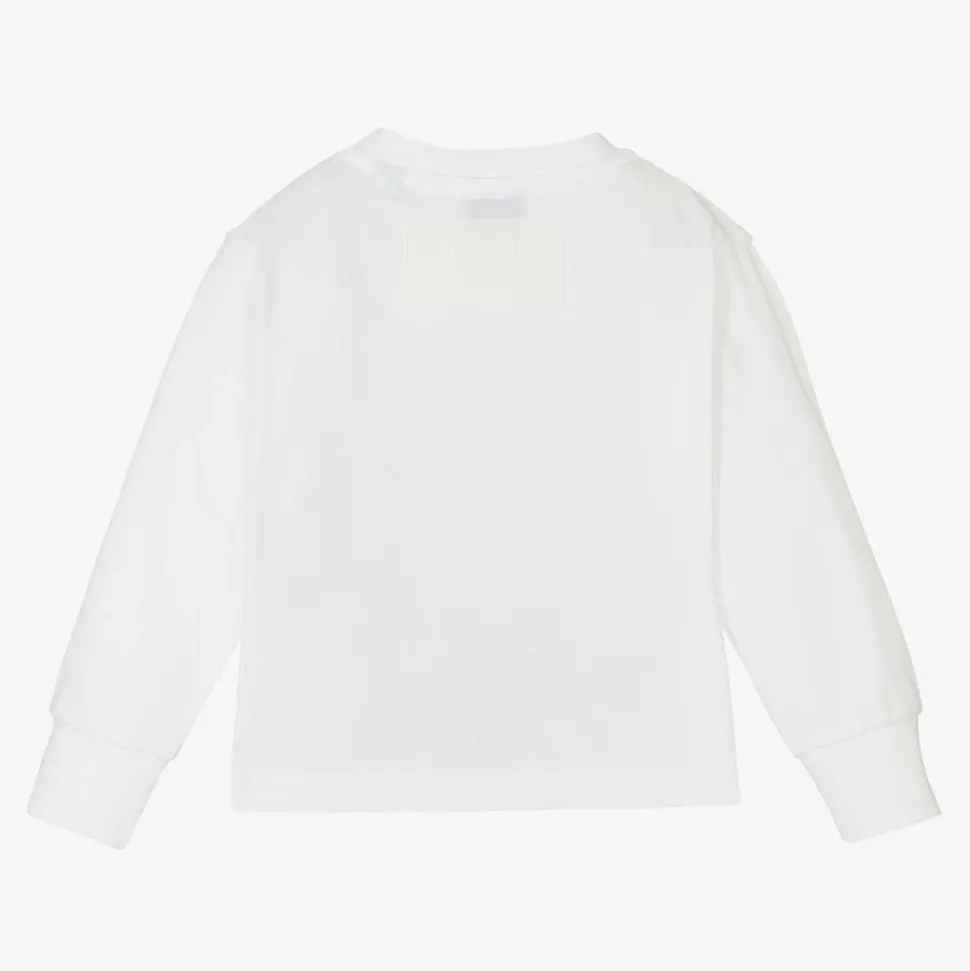 Baby Boys White Thomas Bear Top