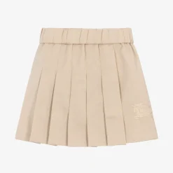 Baby Girls Beige Twill EKD Skirt