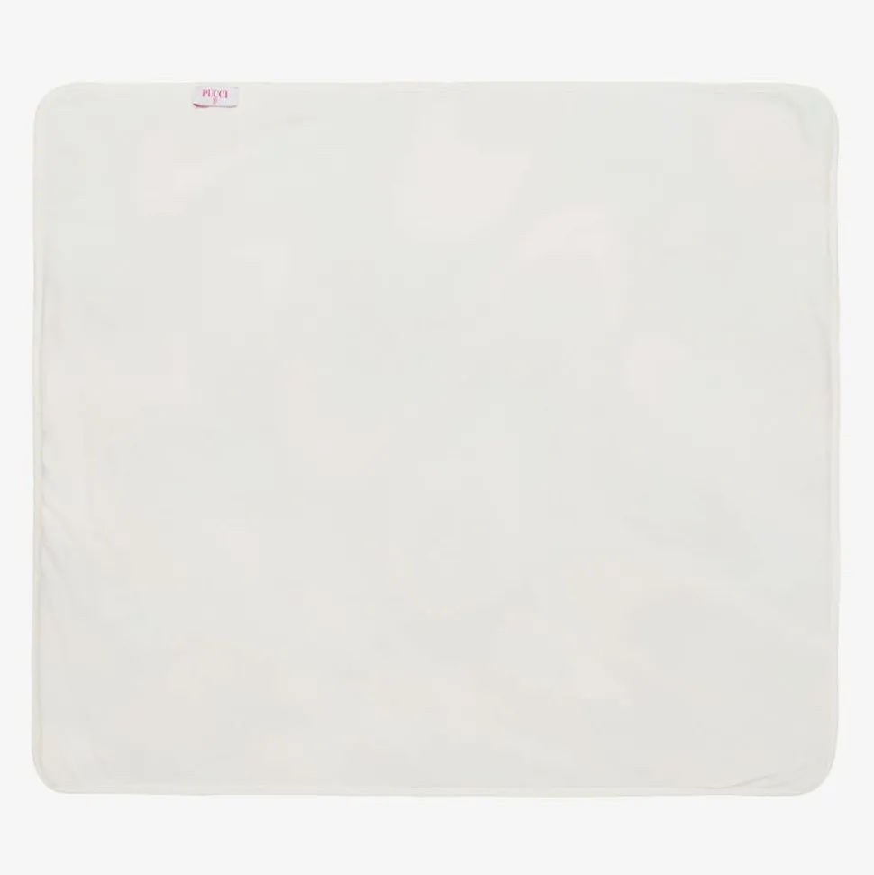 Baby Girls Black & Purple Onde Blanket (88cm)