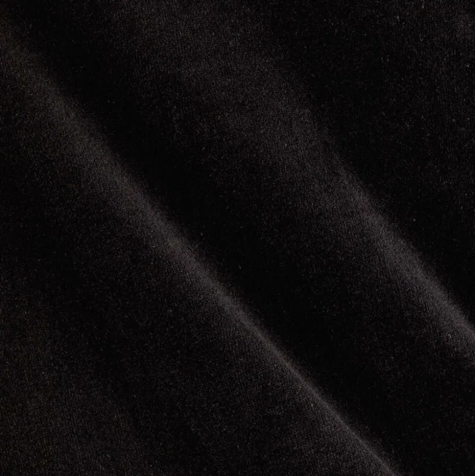 Baby Girls Black Velour Hearts Dress