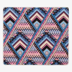 Baby Girls Blue & Pink Vivara Blanket (88cm)