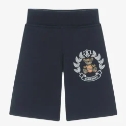Baby Girls Blue Crest Joggers