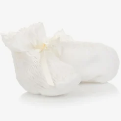 Baby Girls Ivory Booties