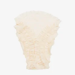 Baby Girls Ivory Cotton Blanket (86cm)