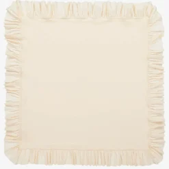 Baby Girls Ivory Cotton Blanket (90cm)