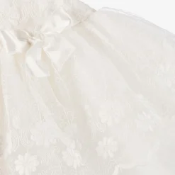 Baby Girls Ivory Tulle Dress Set