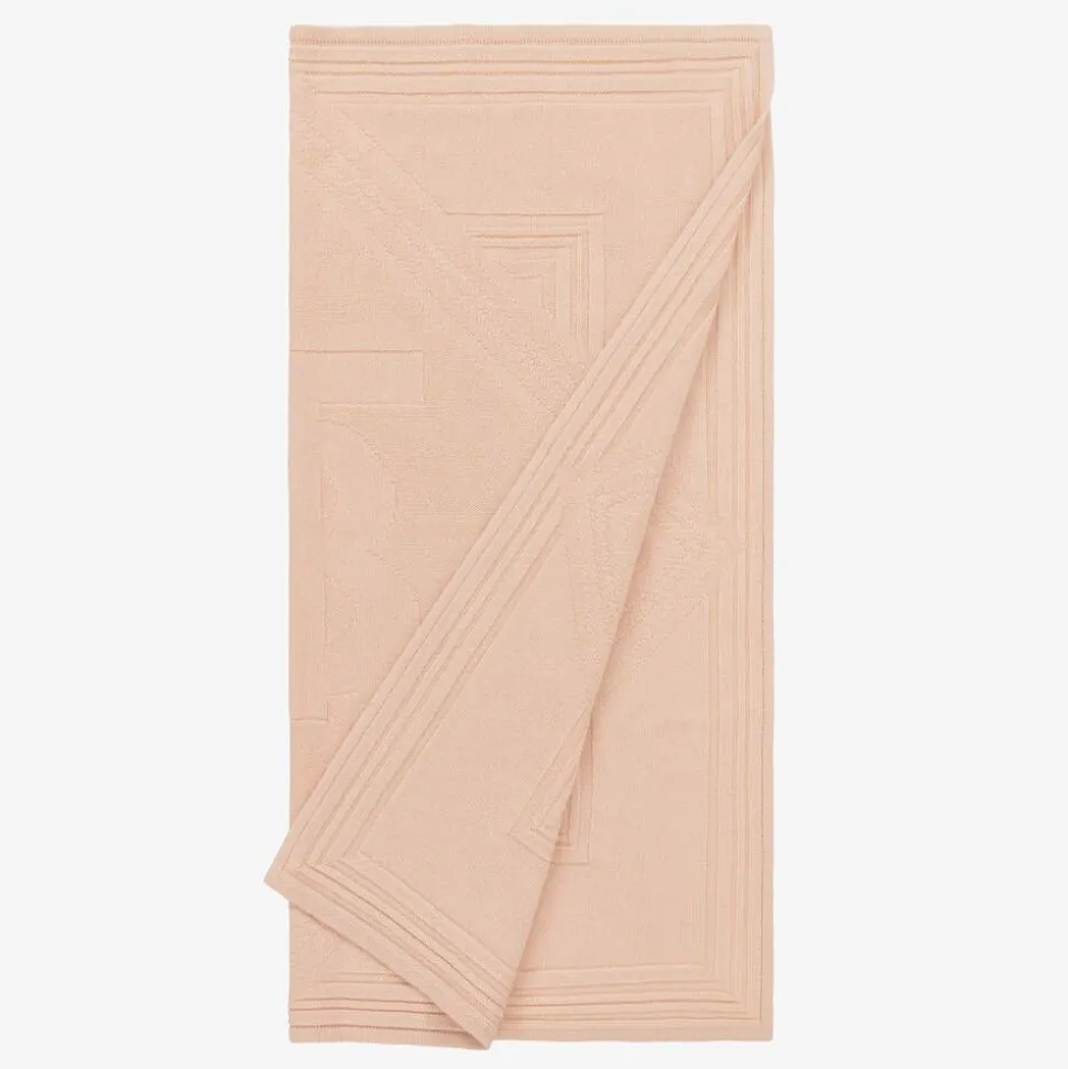 Baby Girls Pink Cashmere Blanket (71cm)