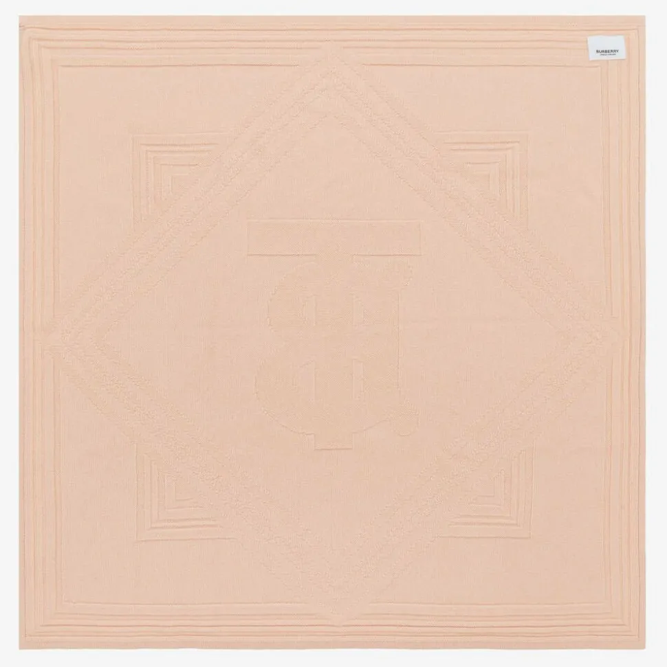 Baby Girls Pink Cashmere Blanket (71cm)