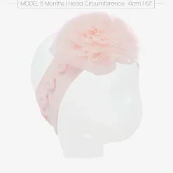 Baby Girls Pink Cotton Headband