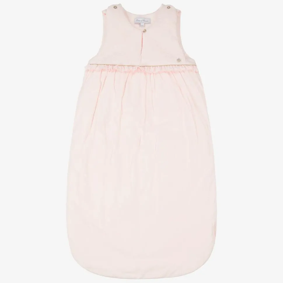 Baby Girls Pink Cotton Sleeping Bag (92cm)