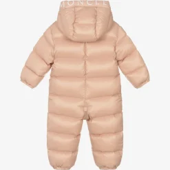 Baby Girls Pink Down Salongo Snowsuit
