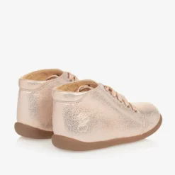 Baby Girls Pink First Walker Boots