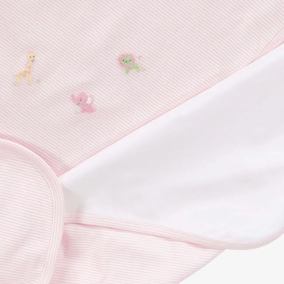 Baby Girls Pink Jungle Mates Blanket (73cm)
