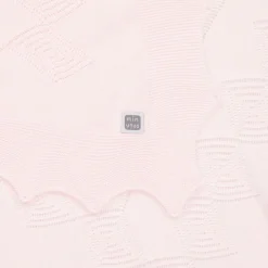Baby Girls Pink Knitted Shawl (105cm)