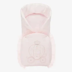 Baby Girls Pink Padded Nest (63cm)