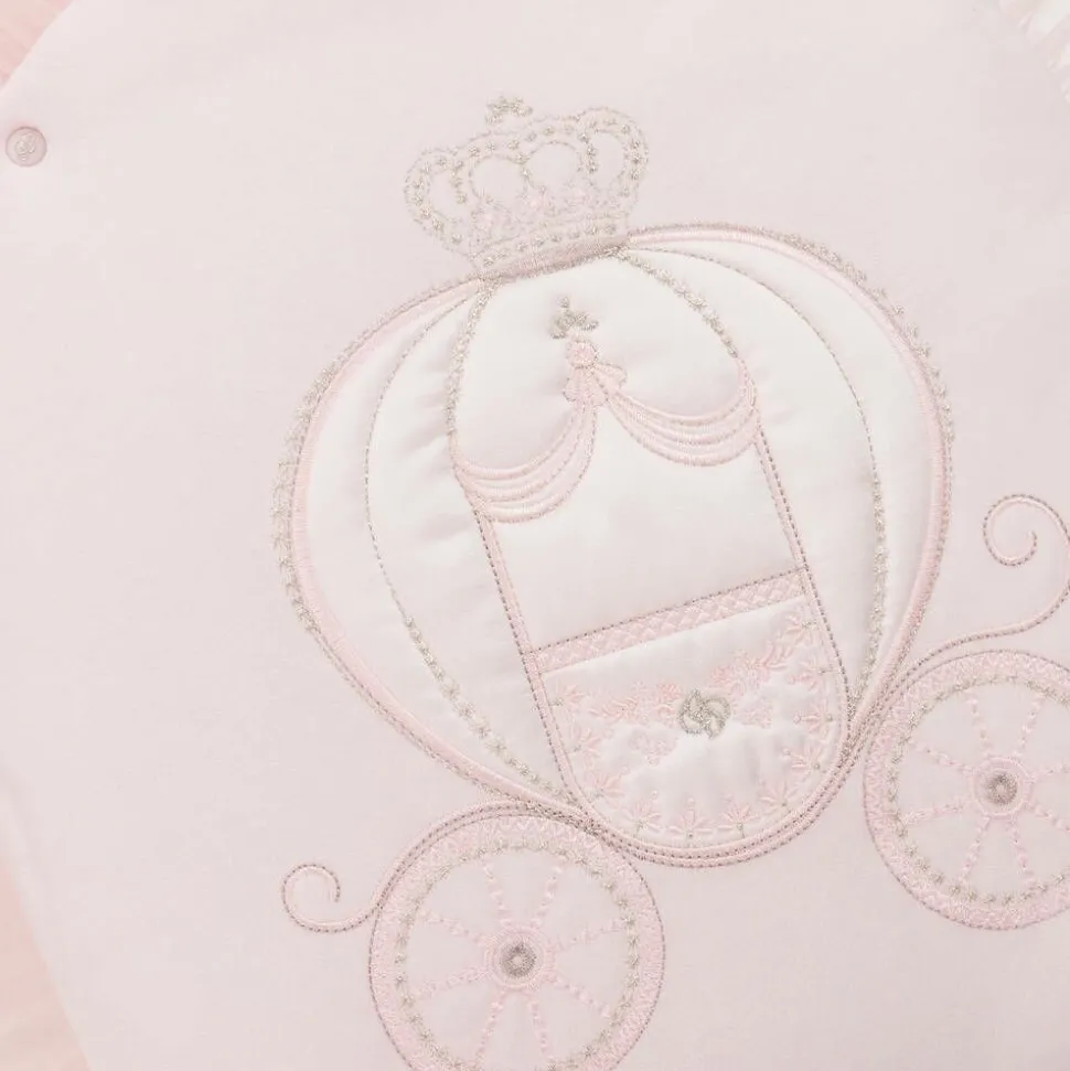 Baby Girls Pink Padded Nest (63cm)