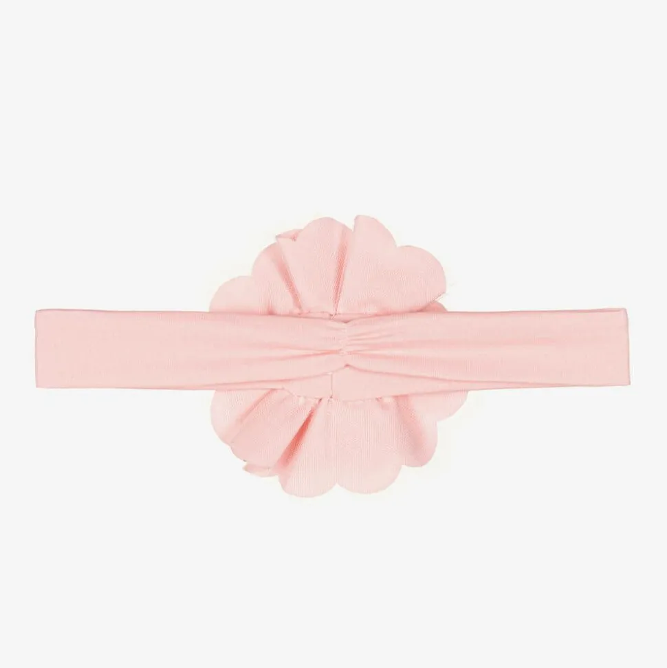 Baby Girls Pink Pima Cotton Headband