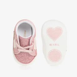 Baby Girls Pink Pre-Walker Trainers