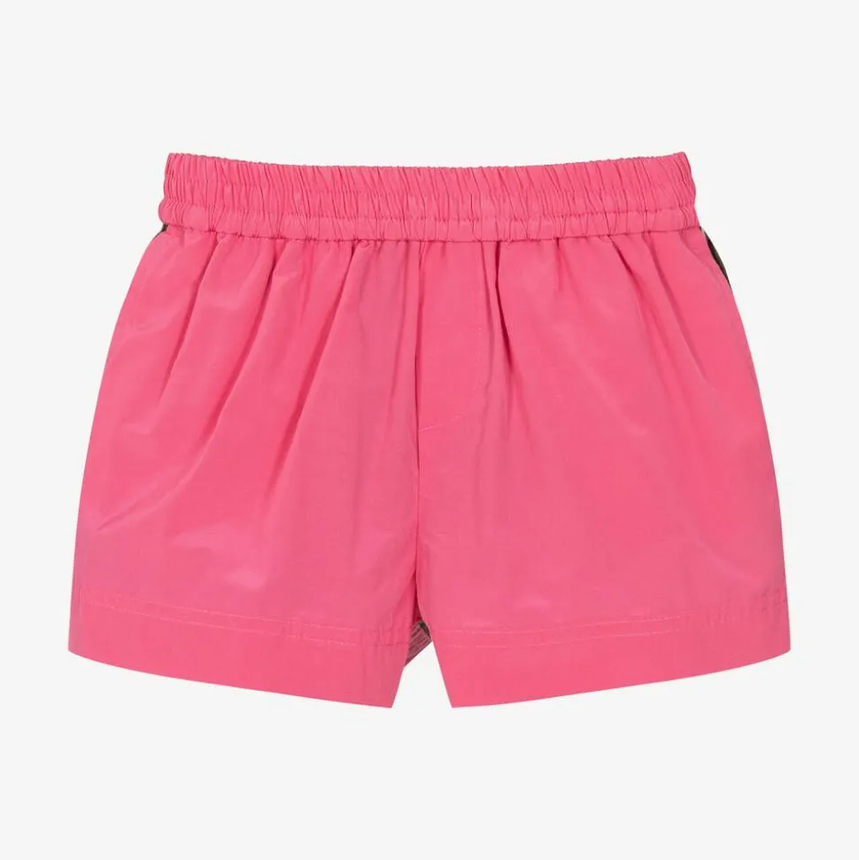 Baby Girls Pink Vintage Check Shorts