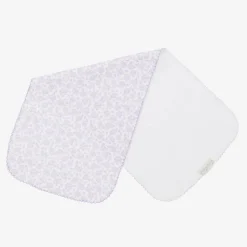 Baby Girls Purple Summer Gardens Burp Cloth (49cm)