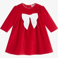 Baby Girls Red Christmas Magic Dress