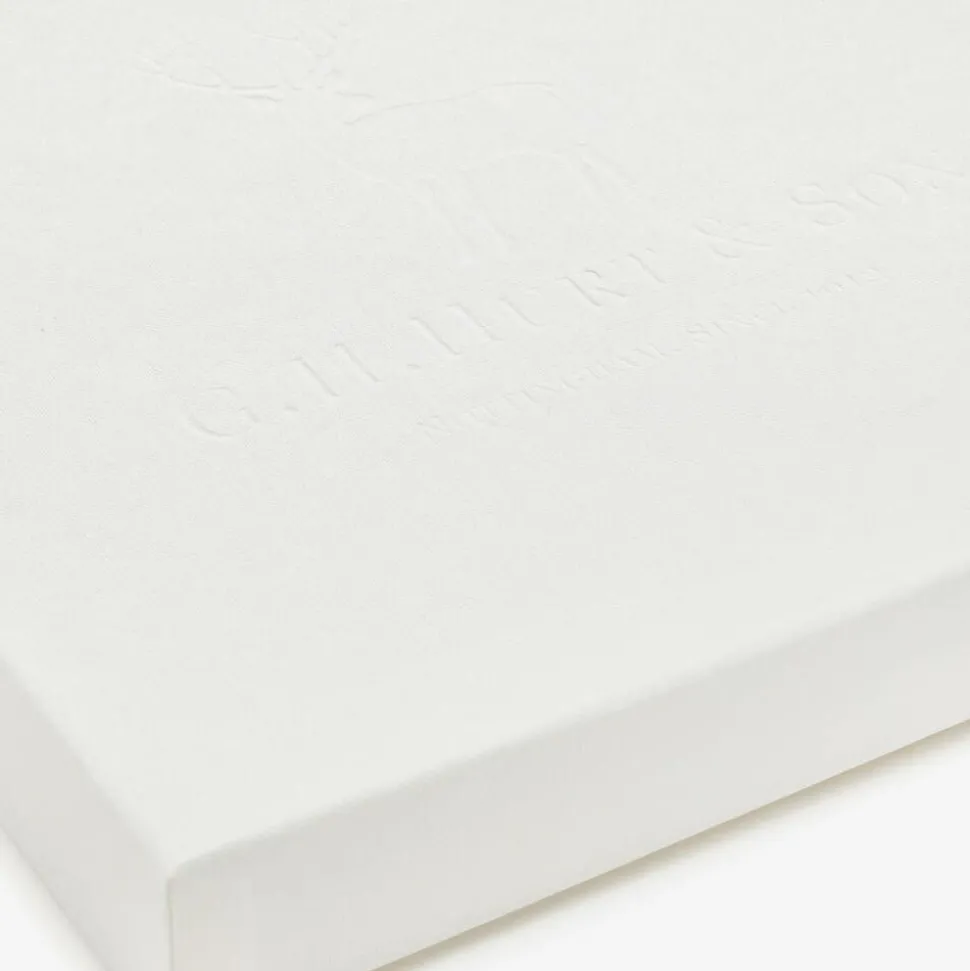 Baby Girls White Cotton & Pink Wool Gift Set