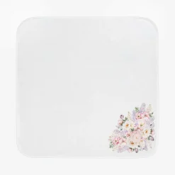 Baby Girls White Cotton Blanket Gift Set