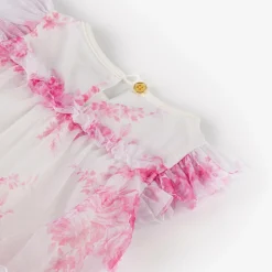 Baby Girls White Floral Dress