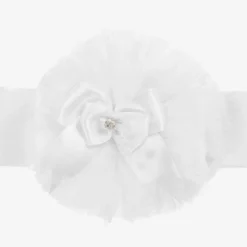 Baby Girls White Headband