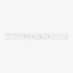 Baby Girls White Lace Headband