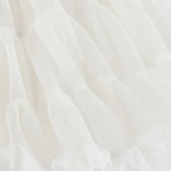 Baby Girls White Tulle Tutu Skirt