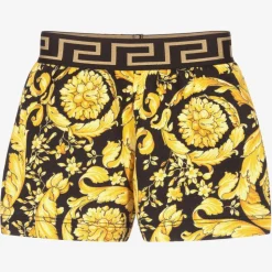 Baby Gold Barocco Shorts