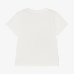 Baby White Cotton T-Shirt