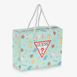 Beige & Green Cotton Babysuit Set