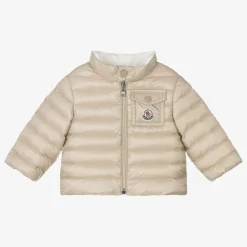 Beige Baigal Down Puffer Jacket