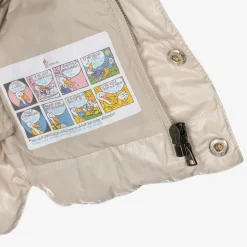 Beige Bernard Down Padded Gilet