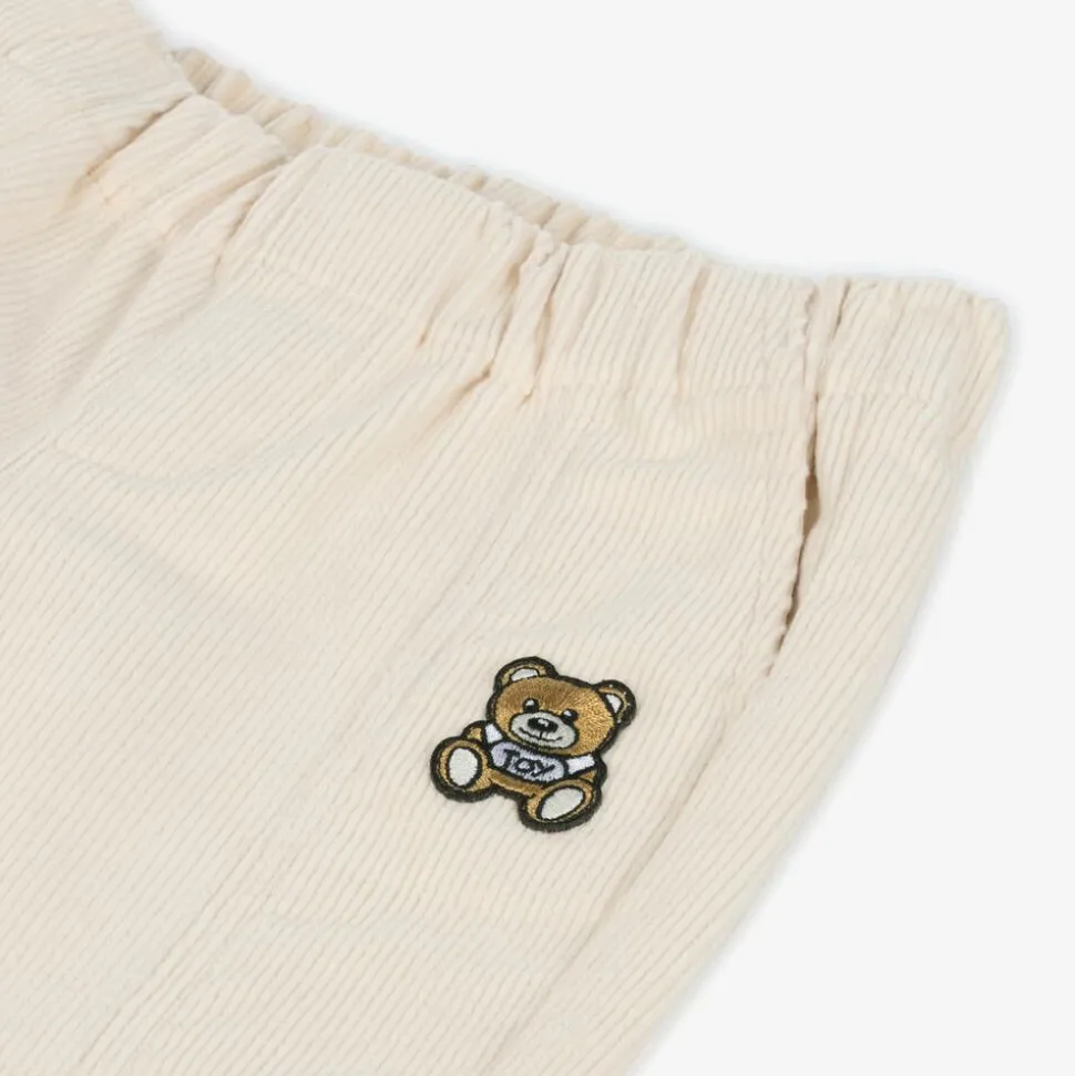 Beige Corduroy Trousers