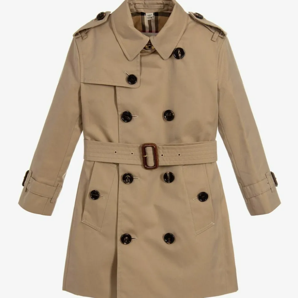 Beige Heritage Trench Coat